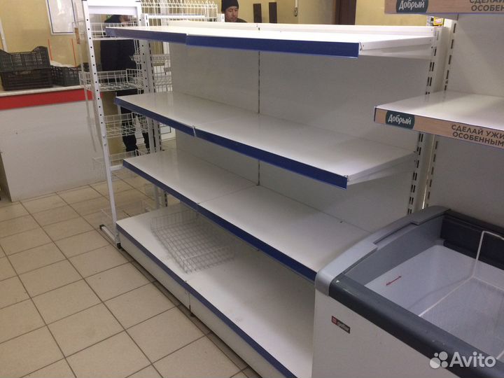 Остров Стеллаж металлический торговый бу