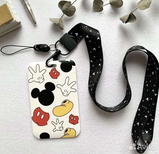 Бейдж для карты/пропуска/карты школьника