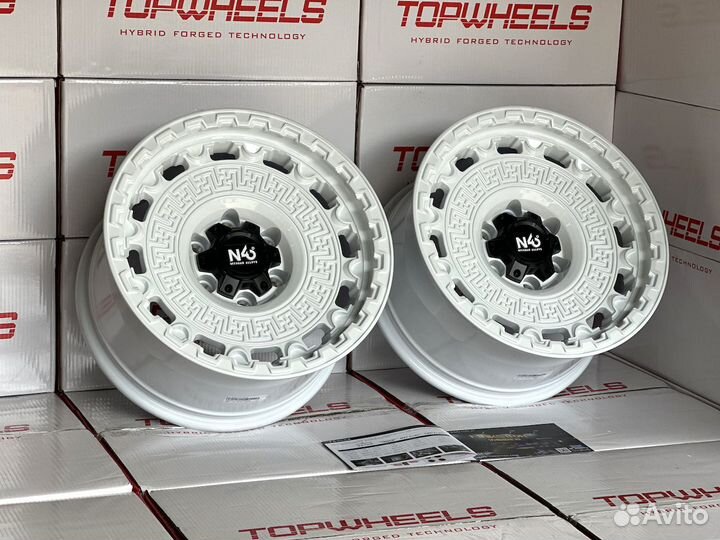 Makstton N40 CK04 17 9.0J ET0 6x139.7 100.1 White