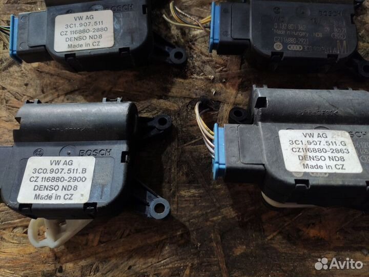 Актуатор печки VW Passat B6 Сервопривод отопителя