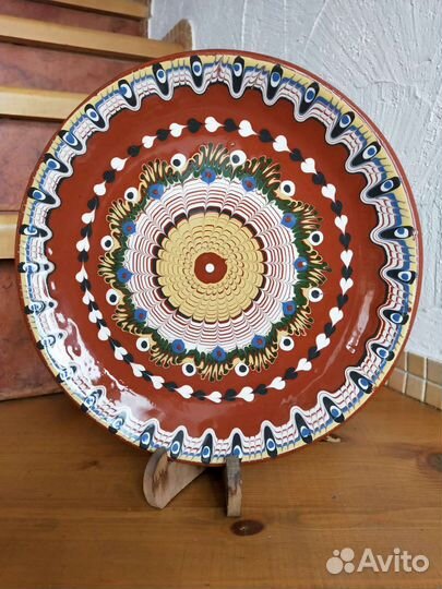 Тарелка керамика Болгария