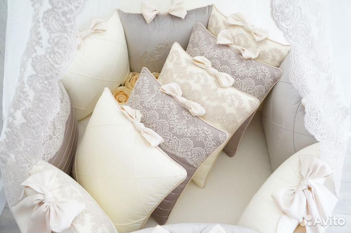 Бортики в детскую кроватку