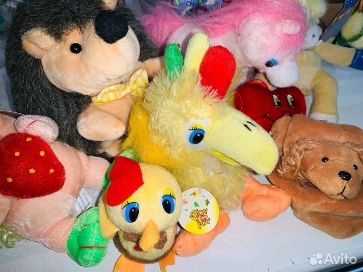 Игрушки мягкие