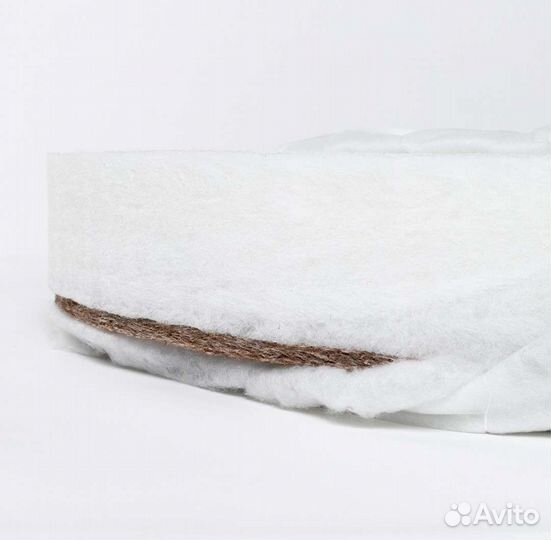 Детский матрас в круглую кроватку (2шт)