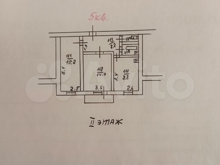 2-к. квартира, 49,9 м², 2/3 эт.