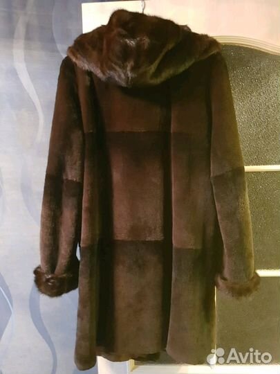 Шуба бобрик &норка