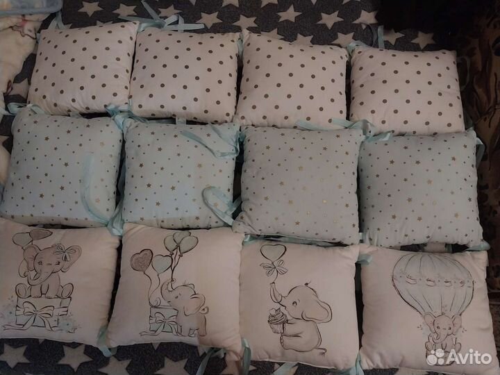 Бортики в кроватку