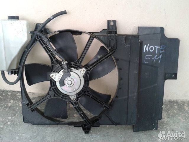 Диффузор,вентилятор ниссан куб,марч,нот