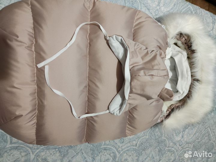 Конверт на выписку зимний для девочки