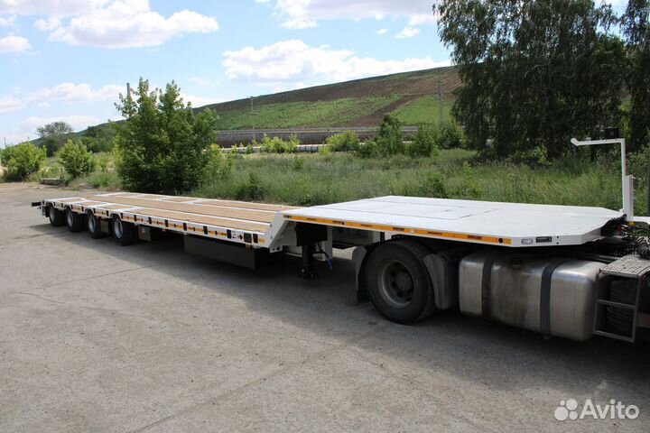 Полуприцеп трал (тяжеловоз) Berger 9854, 2023