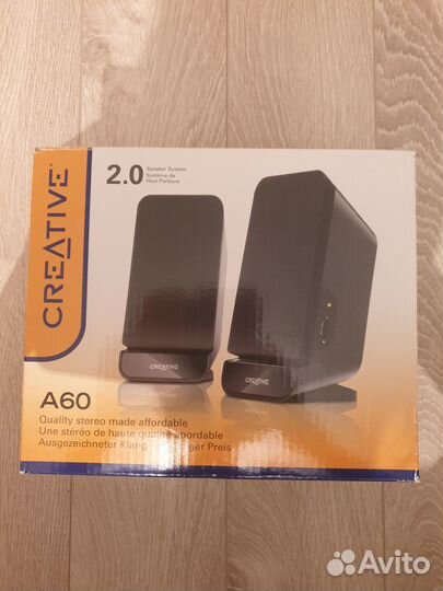Компьютерные колонки creative A60