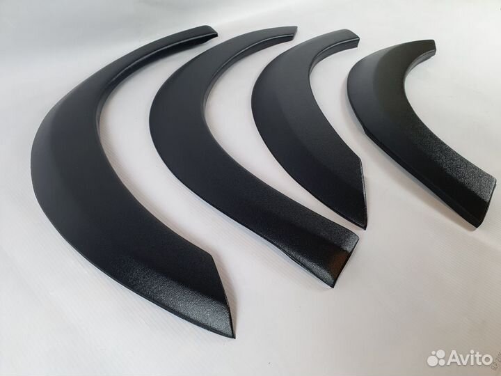 Накладки на арки для Лада Калина (шагрень)
