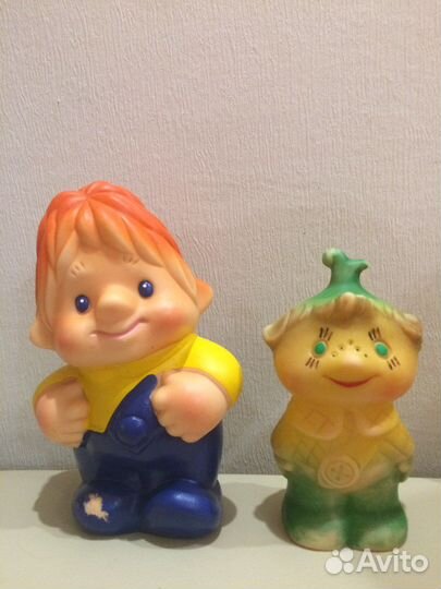 Резиновые игрушки СССР