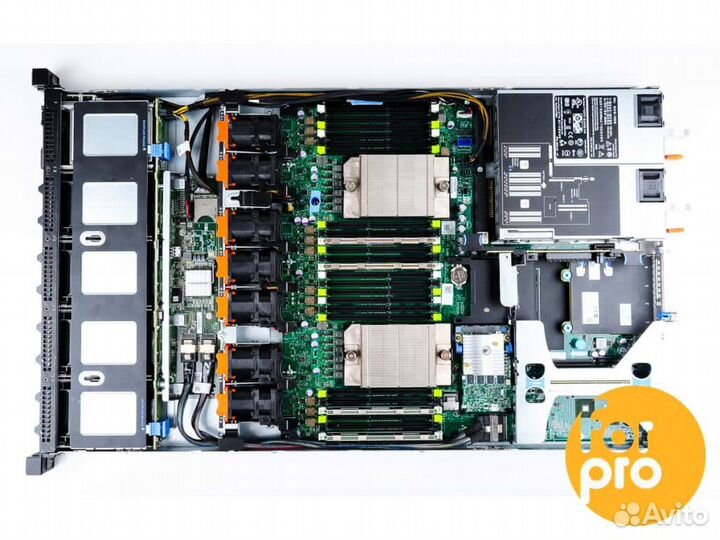 Сервер dell R620 8SFF 2xE5-2690v2 320GB, H710