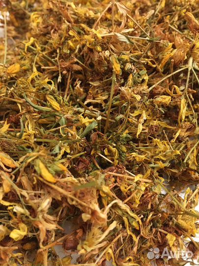 Нитки для вязания, зверобой