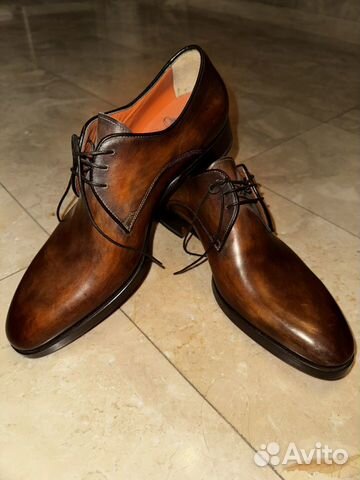 Santoni обувь мужская оригинал