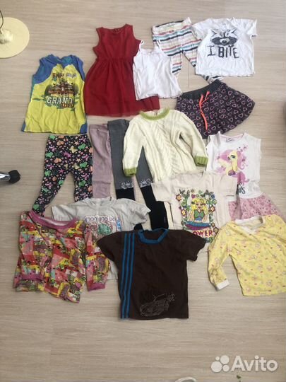 Детские вещи и горшок