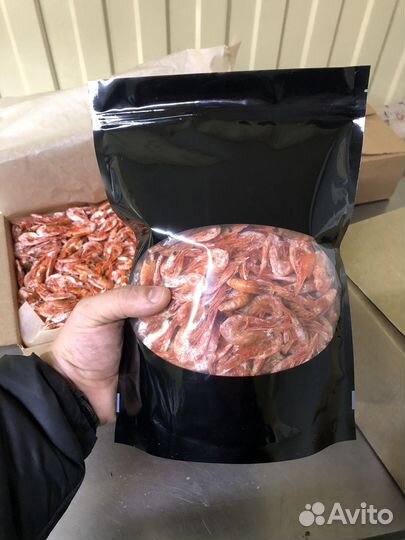 Креветка северная вяленая