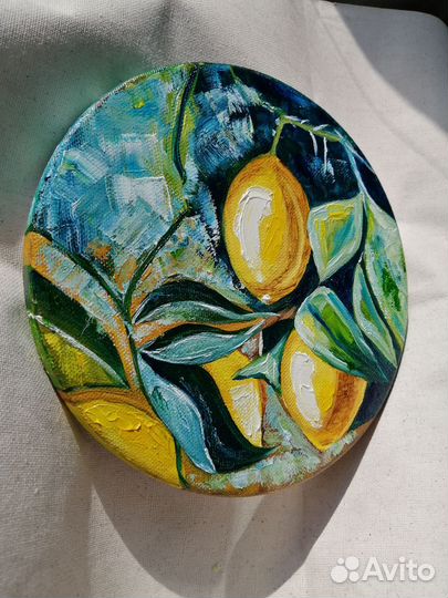 Картина лимоны