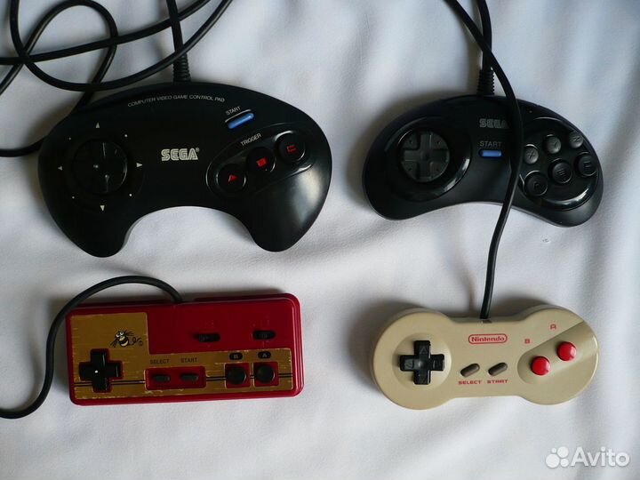 Контроллеры для Famicom, Sega MD, Snes, Dreamcast