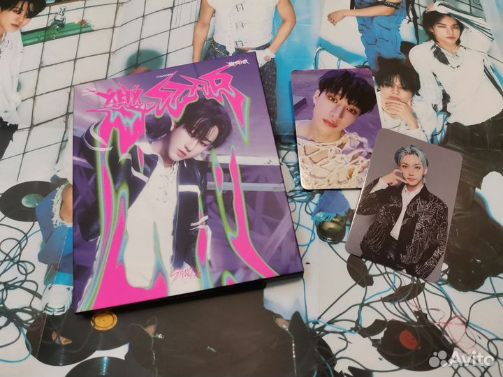 Альбом Stray Kids Rock Star (Postcard Ver)