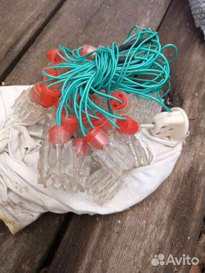 Елочная гирлянда СССР + звезда