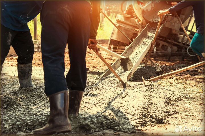 Бетон М200, М300 с доставкой в СНТ Волга