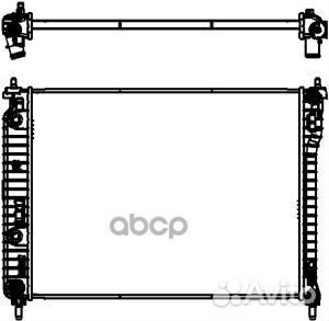 Радиатор охлаждения двигателя 35718501 Sakura