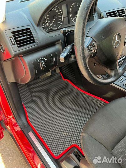 Коврики eva с бортами mercedes A klass W169 и др