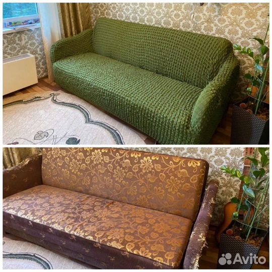 Чехлы на диван и 2 кресла, комплекты