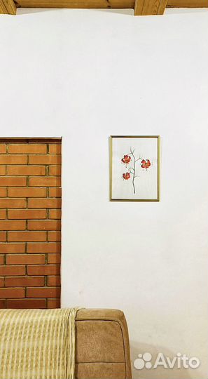 Картина «Саранки» акварель