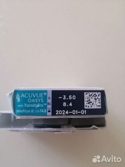 Линзы контактные acuvue oasys двухнедельные