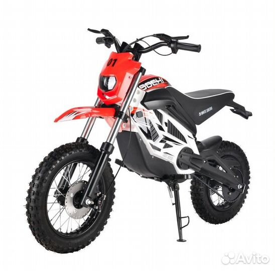 Электромотоцикл эндуро white siberia sochi mini