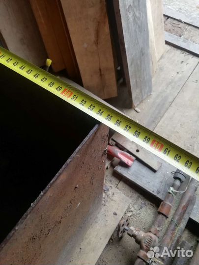 Бак для воды металлический