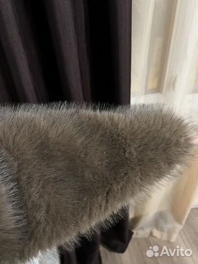 Шуба из эко меха