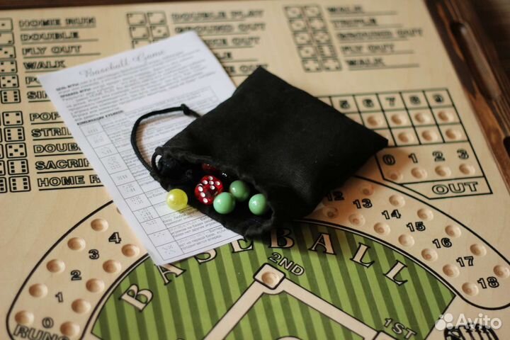 Бейсбол. Игра настольная