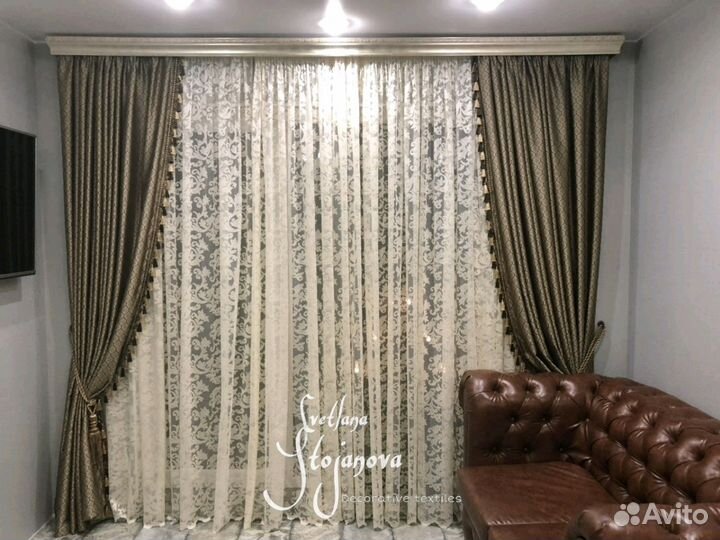 Пошив штор любой сложности