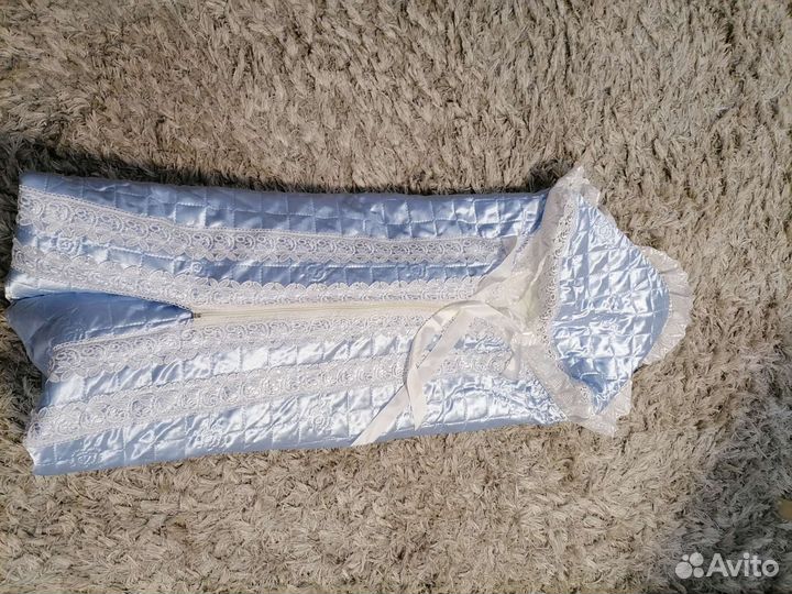 Детский конверт на выписку