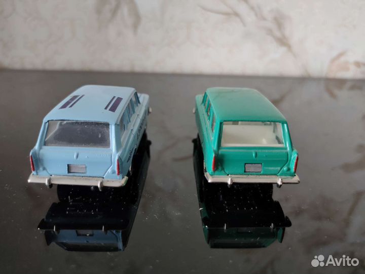 Модель автомобиля 1:43 СССР Москвич 426 Аэрофлот