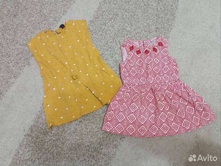 Вещи пакетом на девочку от 1 года до 2