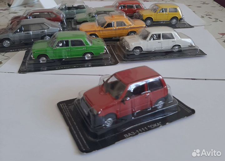 Модели автомобилей СССР масштаб 1:43