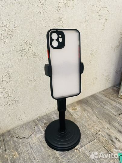 Чехол на iPhone 12 с защитным стеклом