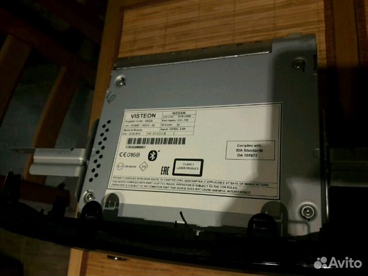 Штатная магнитола для Nissan X-trail Quashqai нова