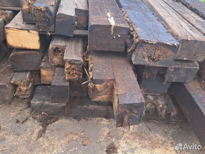 Шпалы деревянные бу