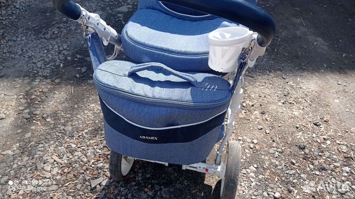 Прогулочная коляска Adamex Monte Carbon 2 в 1