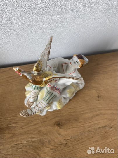 Статуэтка фарфор Иван царевич и жар-птица лфз