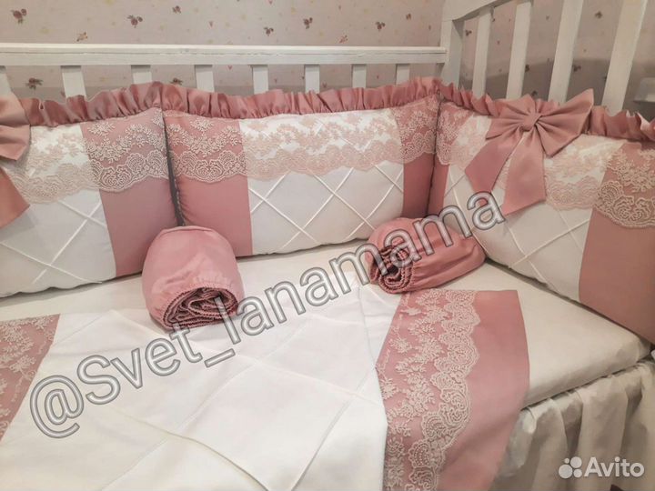 Детское постельное белье в детскую кроватку