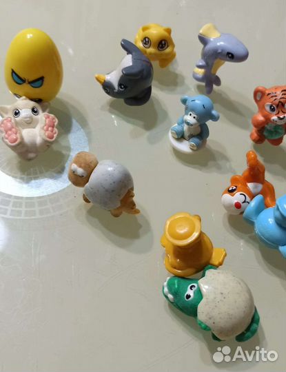 Фигурки, мини игрушки.Перевёртыши,неваляшки Киндер