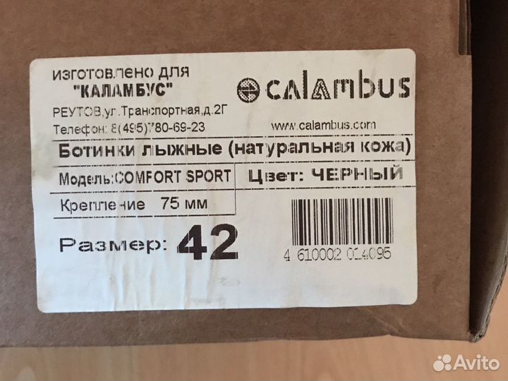 Лыжные ботинки