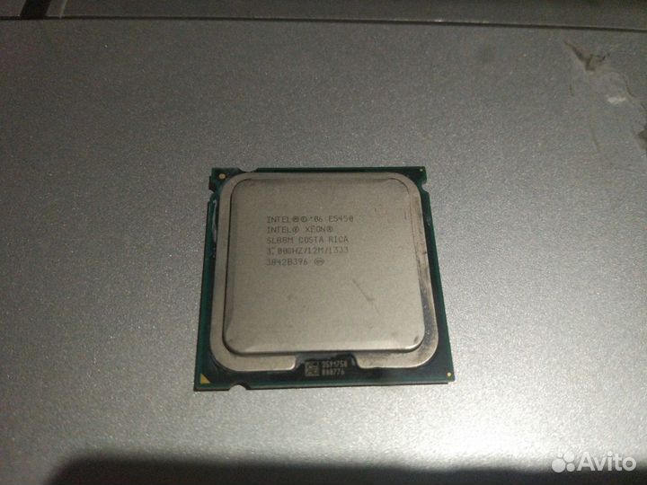 Lga 775 Xeon e5450 + 4x2Gb ddr2 800